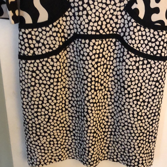 Diane von Furstenberg Dress Black & White - Picture 6 of 9